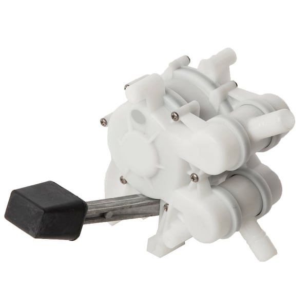 Whale Marine Whale Gusher Foot Operated Galley Pump Right Handed Lever GP0550 - main